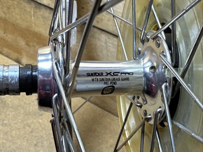 Vintage Suntour XC Pro WTB Grease Guard Avenir Duro 700c 7 Speed