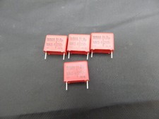 WIMA 1UF 250V 10 METALIZED FILM POLY CAPACITOR RADIAL - LOT OF 4 - FAST SHIP