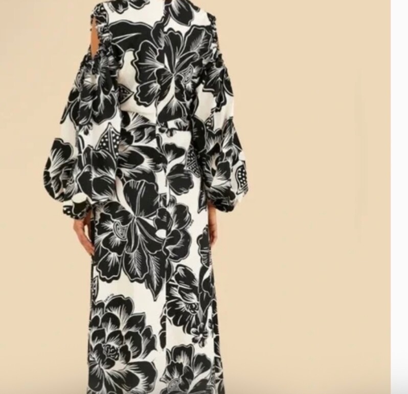 FARM RIO Black White Chita Woodcut Floral Dress Size Small US 4-6 NWT | eBay FARM RIO Black White Chita Woodcut Floral Dress Size Small US 4-6 NWT | eBay