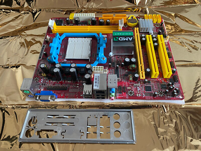Jetway M2A693-PLUS-VP (RS690-SB600) mATX Sockel AM2 Motherboard + I/O-Shield