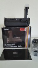 New VIVITAR For Canon 5DMIII Series 1 DELUXE POWER GRIP Extends Shooting Time