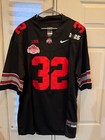 TreVeyon Henderson Ohio State National Championship Buckeyes Black Jersey