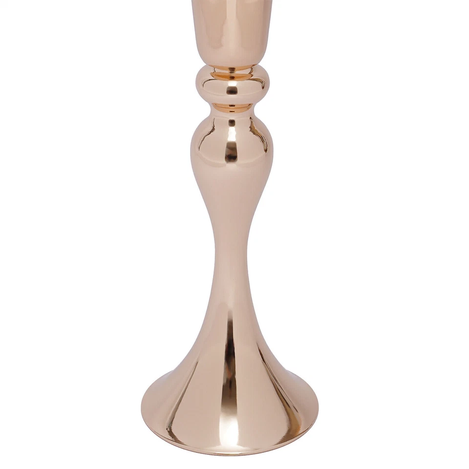 6pcs vase flower vase metal vintage amphorae wedding decorative vase silver 56.5cm - Image 4 of 4