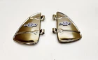 Vent Window Breezes Air Deflector Stainless Bowtie Emblem Impala 1963 1964