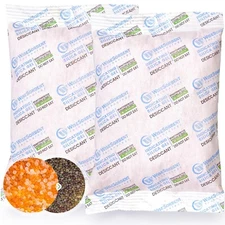 6pc 500g Silica Gel Desiccant Packs for Humidify Control, Moisture Absorbers Bag