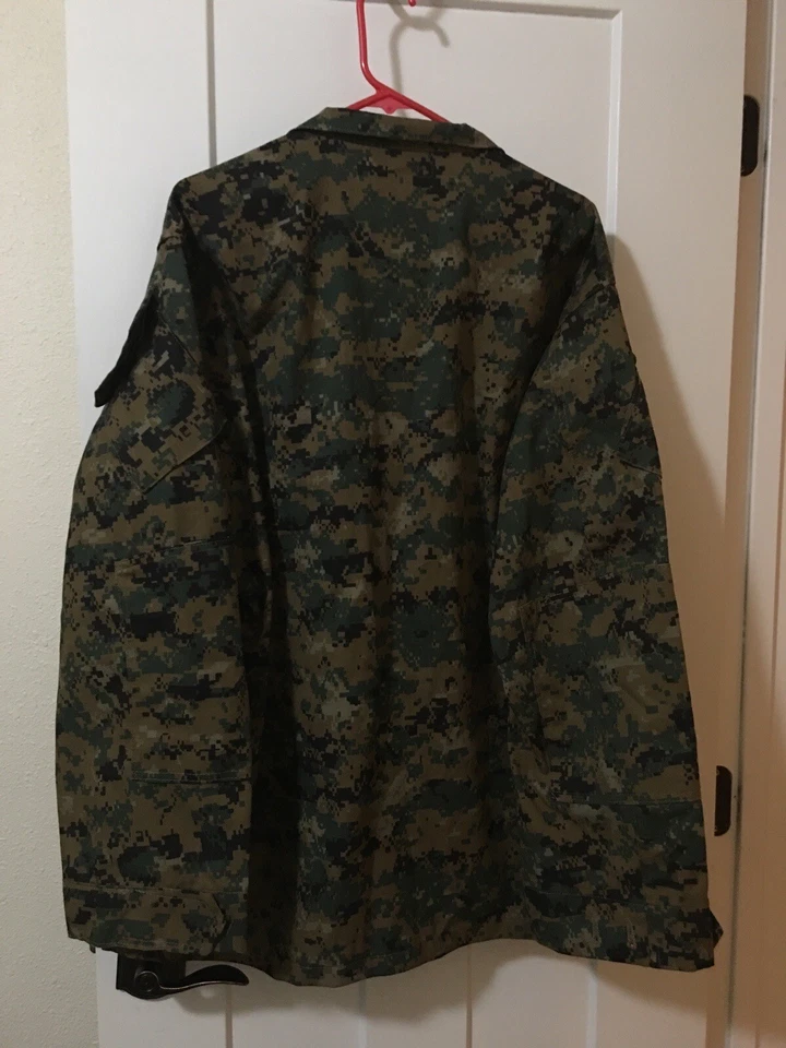 3 PC - TRU-SPEC Camouflage Uniform Size XL LONG Pants-Shirt And Hat 7 3/4 - Image 2 of 4