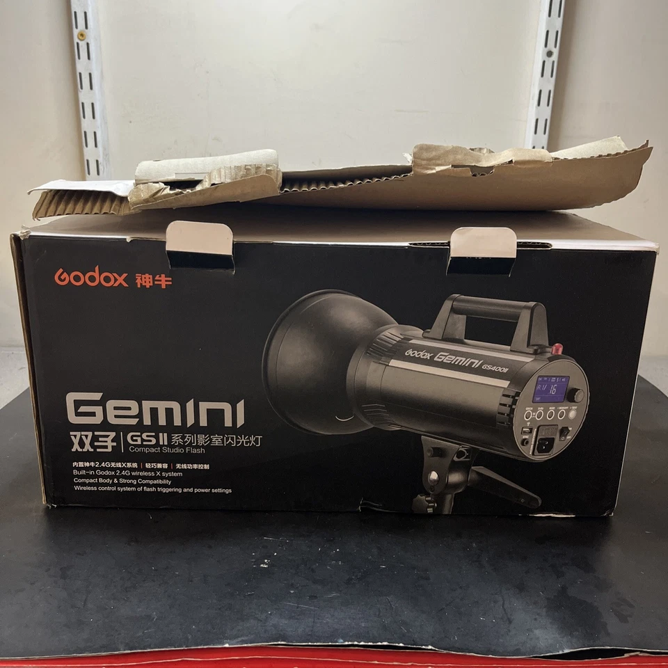 🔥🔥🔥Godox Gemini GS300II 110V Studio Flash Light Monolight Strobe - Image 3 of 4