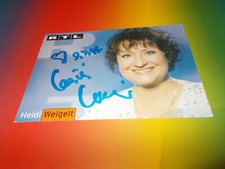 Heidi Weigelt Hinter Gittern der Frauenknast signiert Autogramm Autogrammkarte
