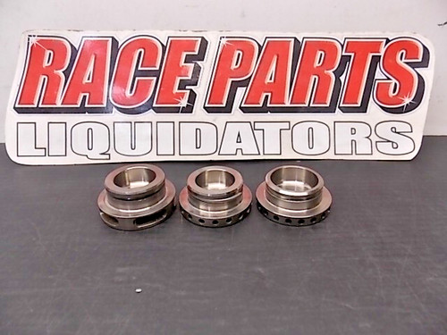 3) TITANIUM  38 mm BRAKE CALIPER  PISTON HEAT INSERTS BREMBO PFC 061025-15-25