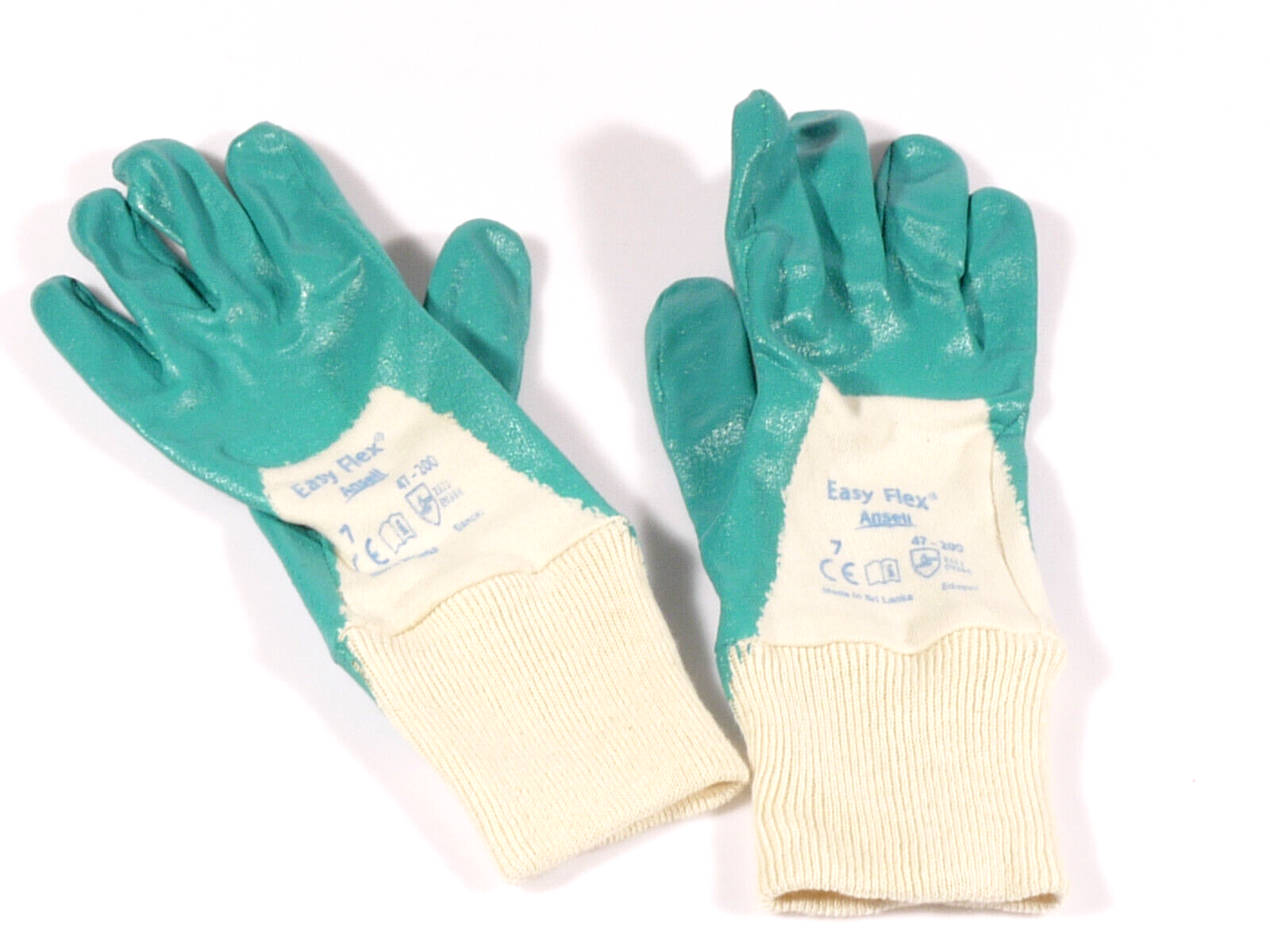 PRL) 8 PAIA GUANTI ANSELL MARIGOLD GLOVES NITROTOUGH N230Y SZ SMALL S 7 GANTS