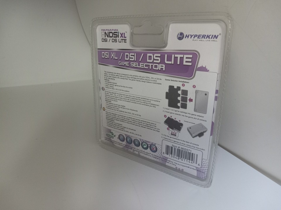 NEW SEALED HYPERKIN 3 GAME SELECTOR FOR NINTENDO DSi DS Lite DSi XL 3DS ...