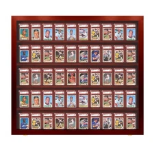 Sports Card Display Case for Graded Baseball, Football, and Trading Cards