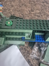 2X LEGO Minecraft 21136 & 21121 Ocean Monument, Desert Outpost Near complete