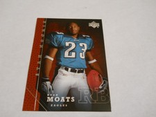 RYAN MOATS ROOKIE CARD PHILADELPHIA EAGLES 2005 UPPER DECK. rookie card picture