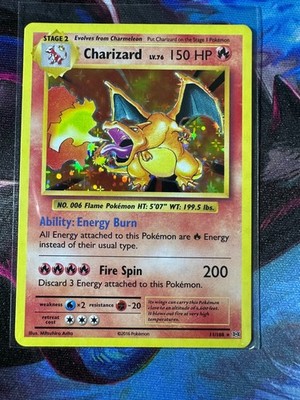 Charizard 11/108 XY Evolutions 2016 Holo Rare Pokémon TCG NM