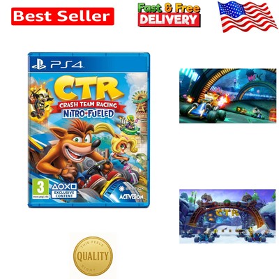 Crash Team Racing Nitro-Fueled for PS4 - Ultimate Family-Friendly Racing Game
