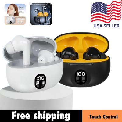 #ad Wireless Bluetooth 5.4 Earbuds Headphones for iPhone Android Samsung Low Latency $7.99