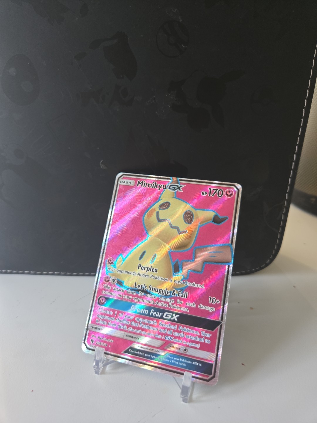 Mimikyu GX 206/214 Pokemon Lost Thunder Ultra Rare NM