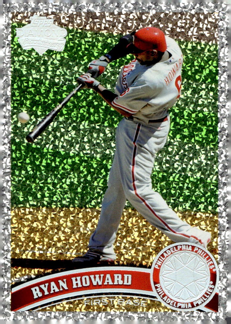 2011 Topps #420 Ryan Howard Diamond Anniversary