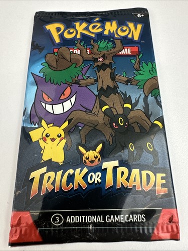 2024 Pokemon Trick Or Trade Pack Factory Sealed! 