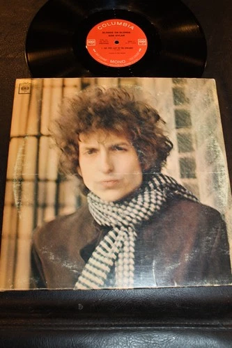 Bob Dylan Blonde on Blonde MONO 1st Press Columbia Records LP Girl Pic Gatefold