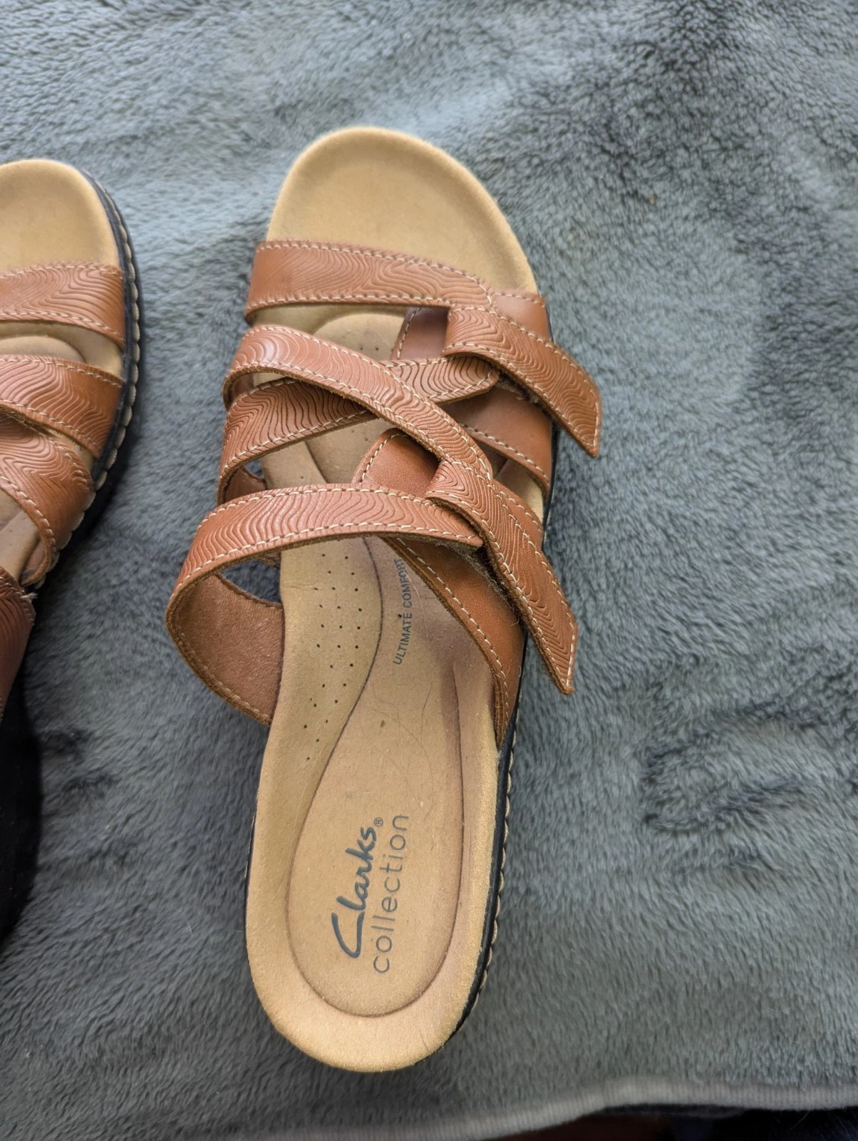 Clarks Collection sandalo donna Merliah Karli marrone taglia 9 5 pelle leggero