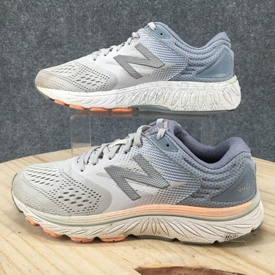 New Balance Shoes Womens 9.5 940v4 Sneakers Gray Mesh Lace Up Casual Sports