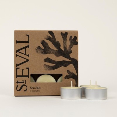 St Eval | Sea Salt Duftteelichter | Coastal, Oceanic, One Size, weiß 