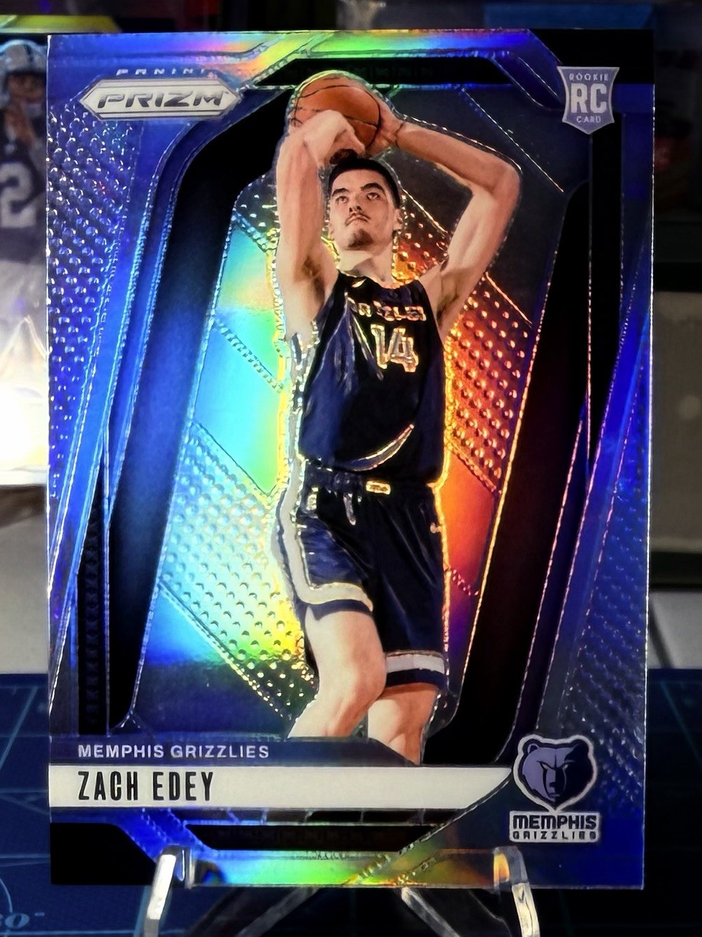 2024-25 Panini Prizm Basketball #249 Zach Edey RC Rookie Silver Prizm