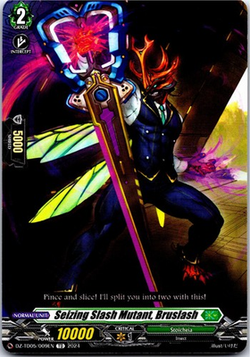 #ad SEIZING SLASH MUTANT BRUSLASH DZ TD05 009EN TRIAL DECK CARDFIGHT VANGUARD HP $1.99