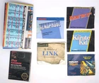 LOT OF 7: Vintage Nintendo NES Manuals & Posters *DAMAGED* Adventures of Link++