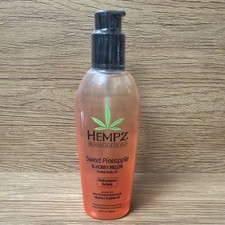 HEMPZ Sweet Pineapple Honey Melon Herbal Body Oil 6.76 oz for Hydrating