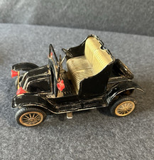 VTG Tin Metal Friction Car 15V Battery Operated Made In Japan