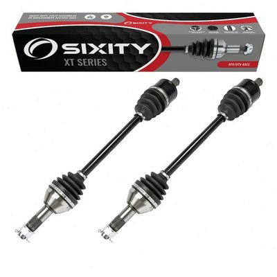 2 pc Sixity XT Rear Left Right Axles for Can-Am Maverick Sport 1000 DPS w6