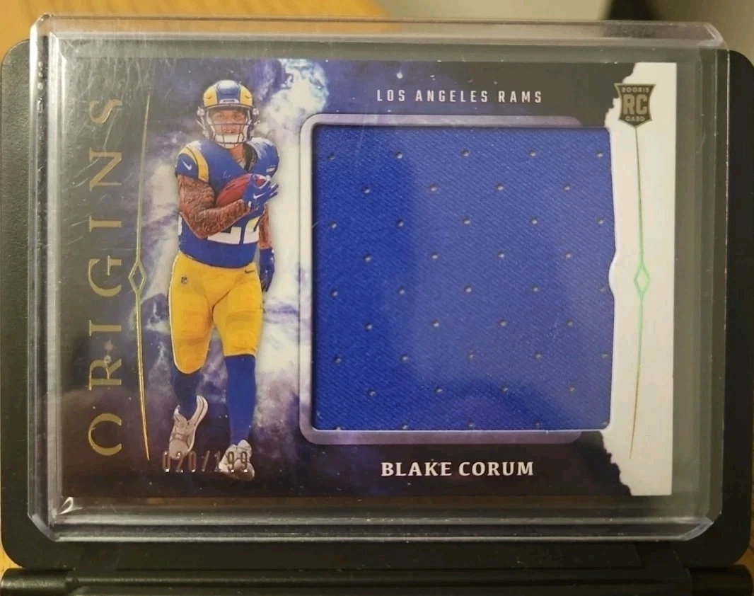 Blake Corum Panini Origins Rookie Jumbo Jersey #RJJBCO Base
