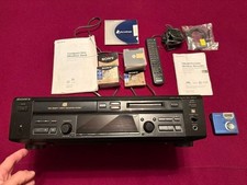 sony mini disc player recorder deck