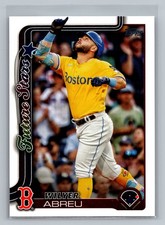 2025 Topps #367 Wilyer Abreu Red Sox