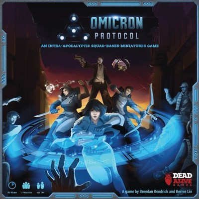 Omicron Protocol Cyberpunk-Themed Miniatures Skirmish Board Game