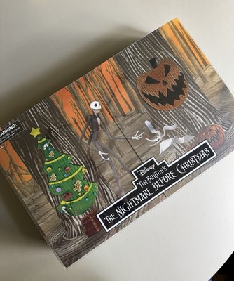 Nightmare Before Christmas Action Figure Box Set Diamond Select Santa Jack Zero