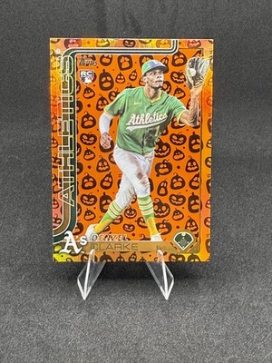 2025 Topps Update Series - Denzel Clarke #US14 Jack-O'-Lantern Foil (RC)