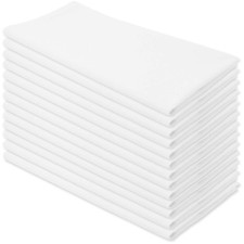 Aunti Em's Kitchen Flour Sack Dish Towels - Natural Cotton for 28x28, White