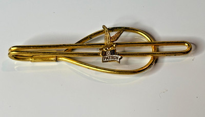 FOE Tie Bar Fraternal Order of Eagles 1930s - 1940s Vintage Antique Tie Clip