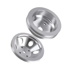 1/2 Groove Water Pump Pulley for Chevy SBC 265-400 327 350 383 V8 LWP Aluminum