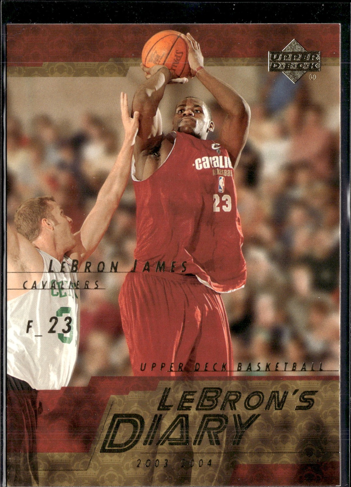 2003-04 Upper Deck #LJ7 LeBron James LeBron's Diary