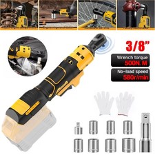 3/8" Akku Elektro Ratschenschlüssel Set - 90° Winkel für Dewalt 18V- und 20V-Akk