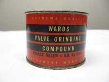 Montgomery Wards Valve Grinding Compound #61-9308 Tin 4 oz. - EMPTY