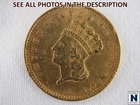 NobleSpirit (TM) GOLD $1 Dollar 1856 Indian Princess Head XF Extremely Fine
