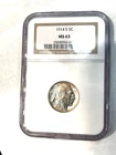 1914-S Buffalo Nickel  Key Date NGC MS63 OLD SOAP BOX SLAB UNDER GRADED