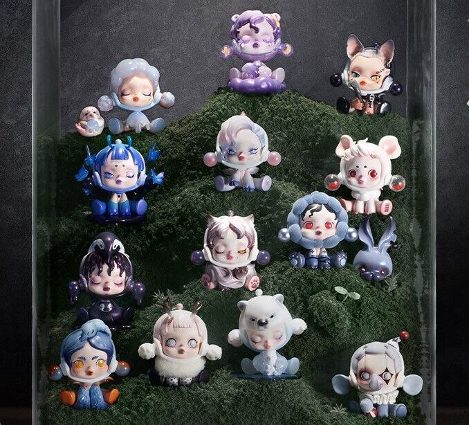 SKULLPANDA THE MARE OF ANIMALS SERIES BLIND BOX ART TOYS【Whole