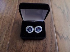 U.S MILITARY AIR FORCE CUFFLINKS WITH JEWELRY BOX 1 SET CUFF LINKS BOXED